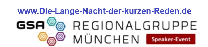 Die Lange Nacht der kurzen Reden – GSA Regionalgruppe München